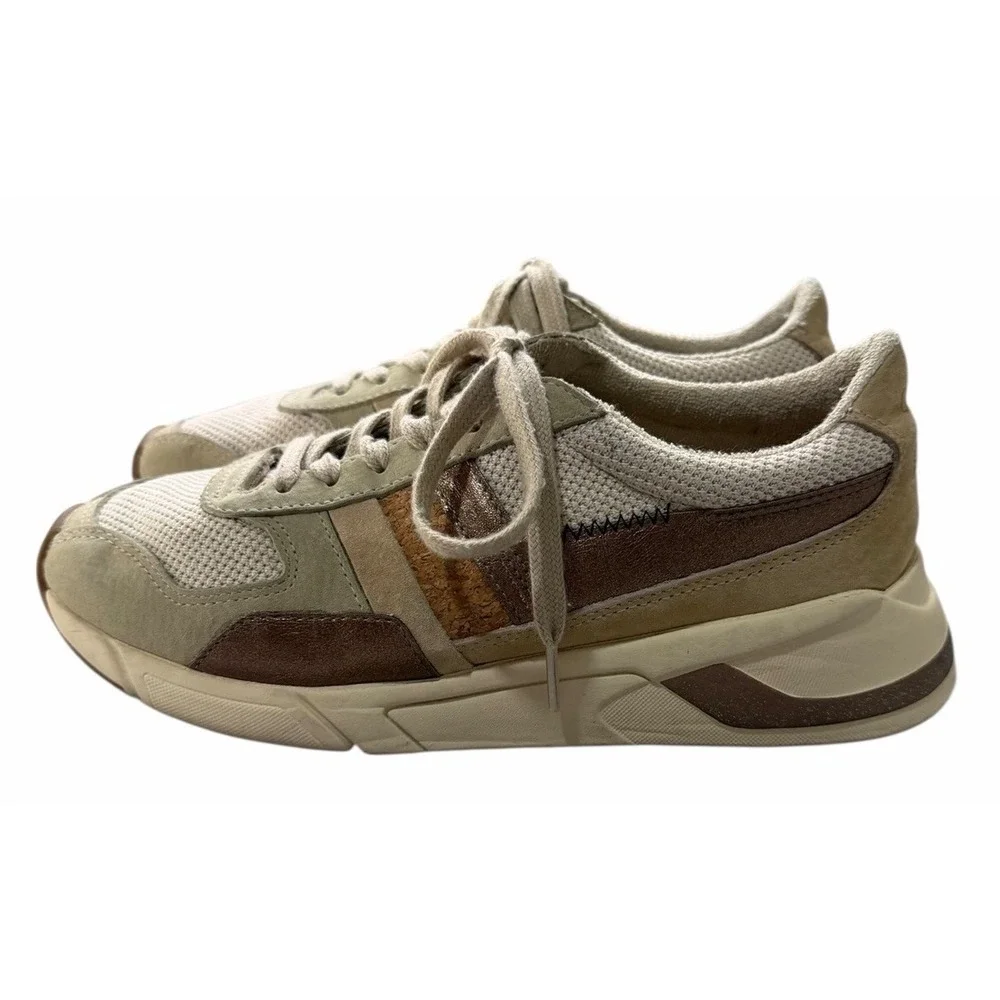 Gola Classics Women's Eclipse Mode Sneakers Wheat/Oat/Bronze Size‎ 8